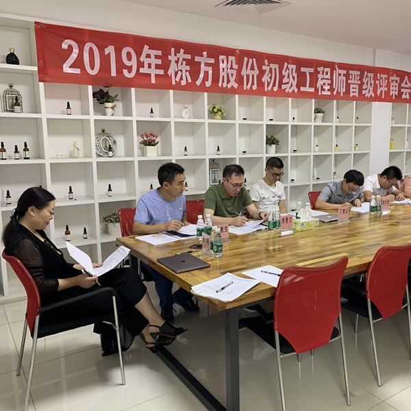 匠心筑夢，人才培養(yǎng)丨棟方股份2019初級工程師晉級評審會順利舉行