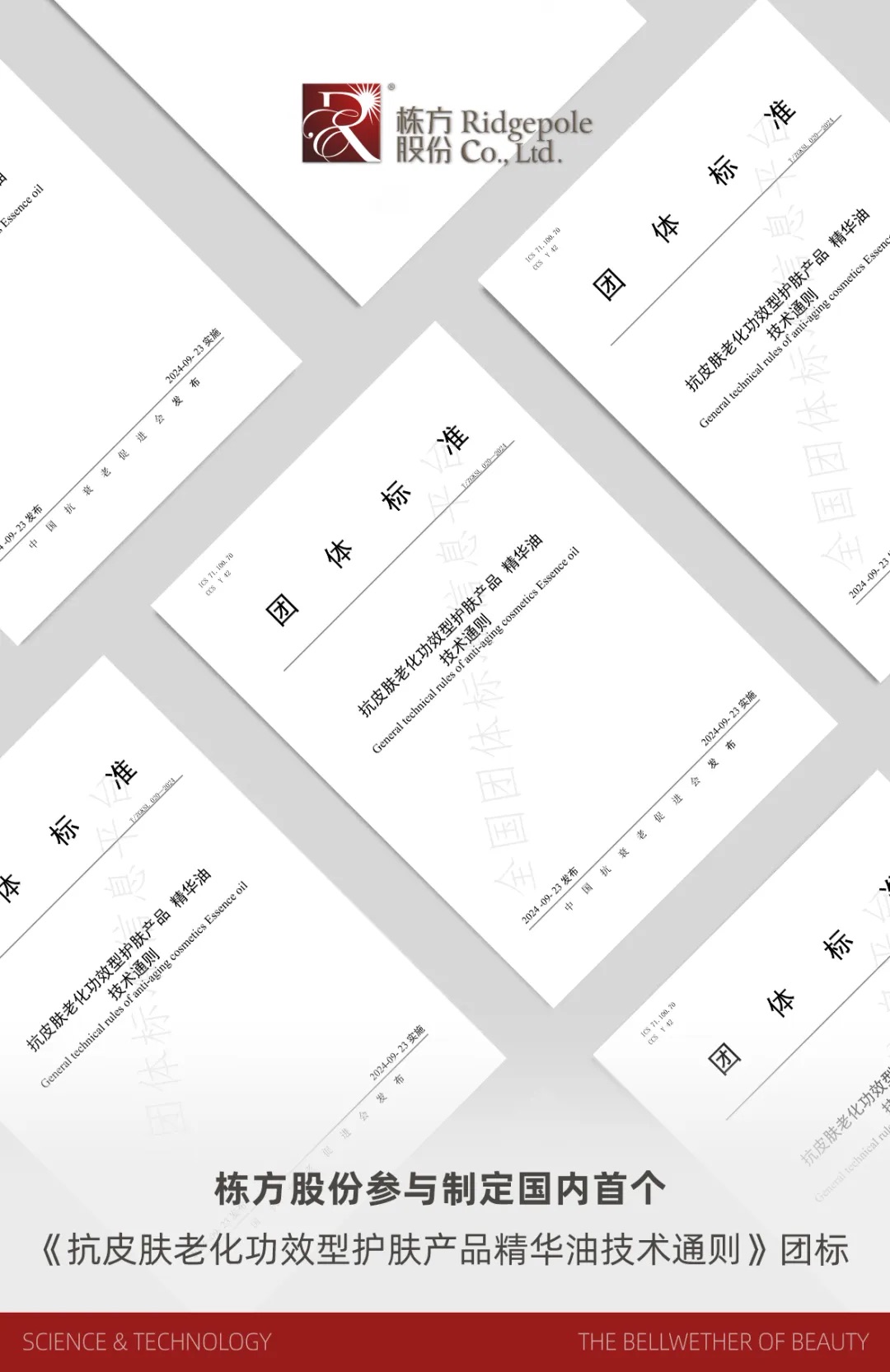 標(biāo)準(zhǔn)引領(lǐng)丨國(guó)內(nèi)首個(gè)《抗皮膚老化功效型護(hù)膚產(chǎn)品精華油技術(shù)通則》團(tuán)體標(biāo)準(zhǔn)正式發(fā)布